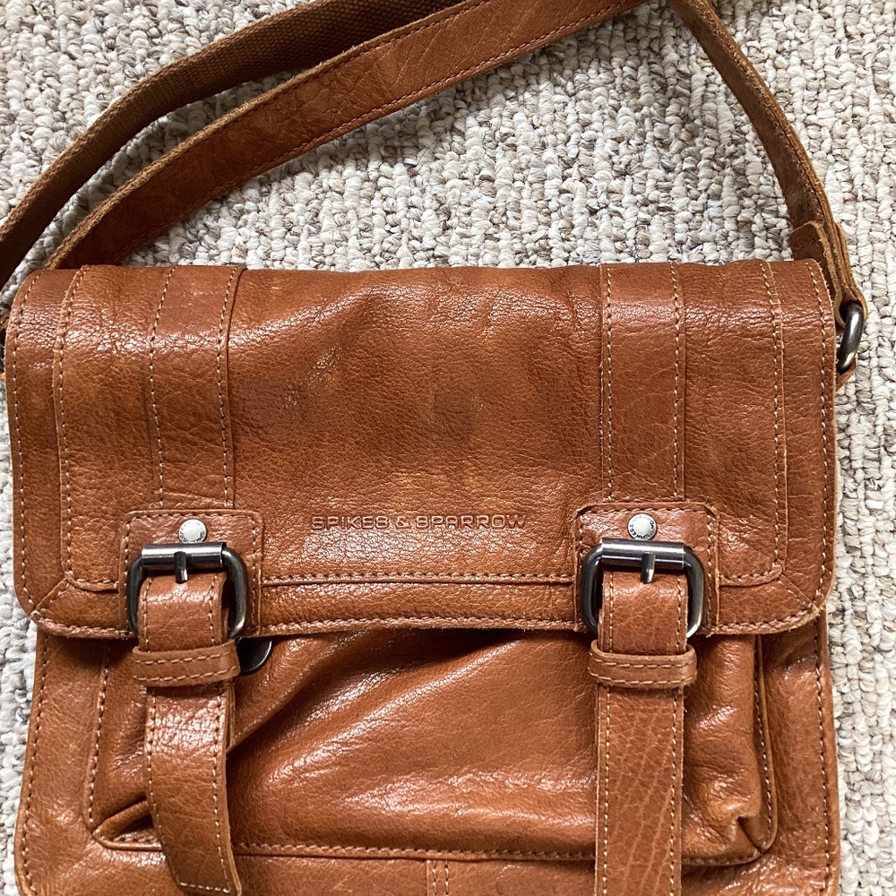 Spikes & Sparrow brown Leather bag